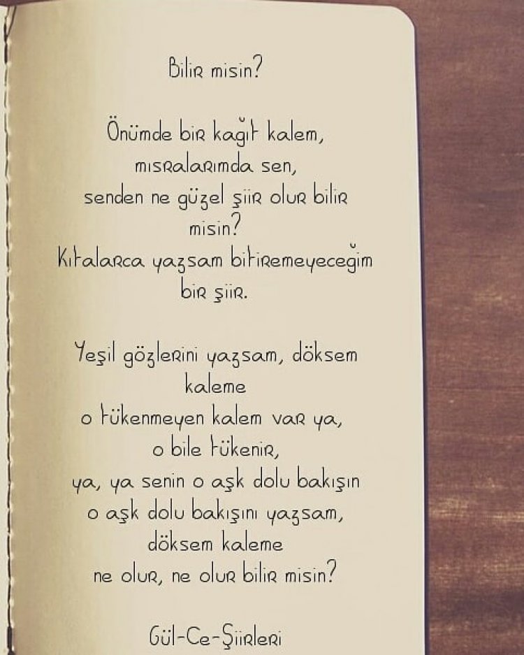 Bilir misin?