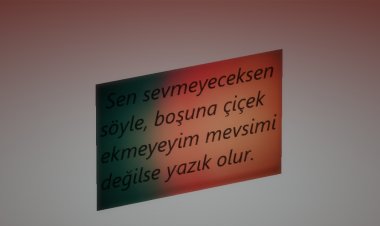 Beni Sadece Annem Sevdi...