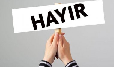 Bir Doz "HAYIR" Alabilir miyim ?