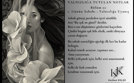 Günlük - Yalnızlığa Tutulan Notlar: 1. Gün