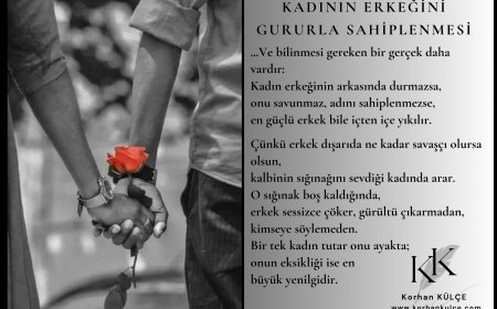 Kadının Erkeğini Gururla Sahiplenmesi