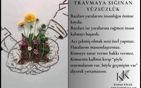 Travmaya Sığınan Yüzsüzlük