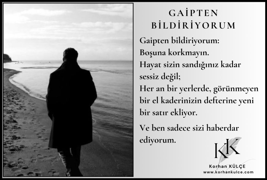 Gaipten Bildiriyorum