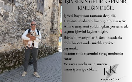 İşin Senin Gelir Kapındır, Kimliğin Değil.