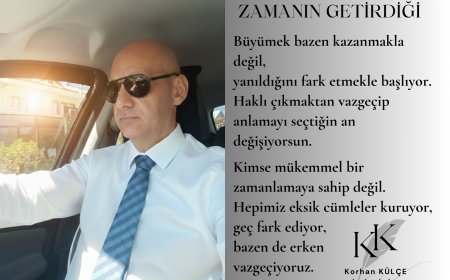 Zamanın Getirdiği