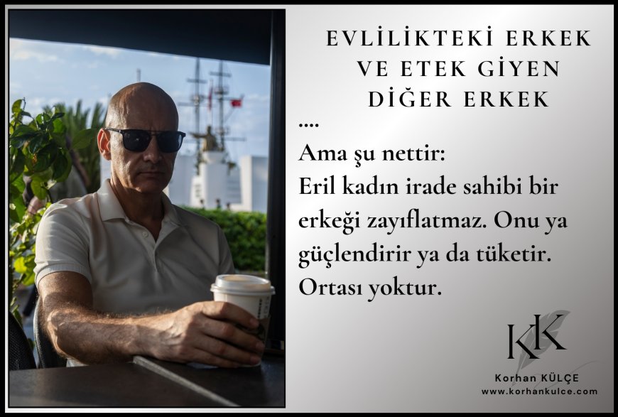 Evlilikteki Erkek ve Etek Giyen Diğer Erkek