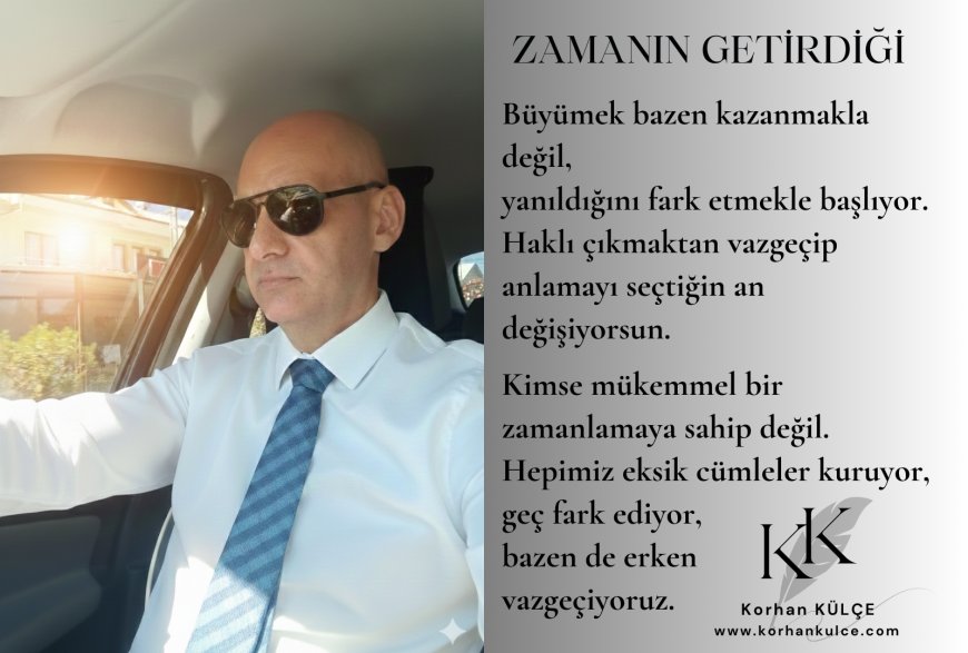 Zamanın Getirdiği