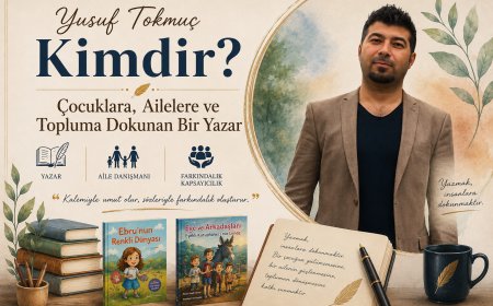 Yusuf Tokmuç Kimdir? | Çocuklara, Ailelere ve Topluma Dokunan Bir Yazar