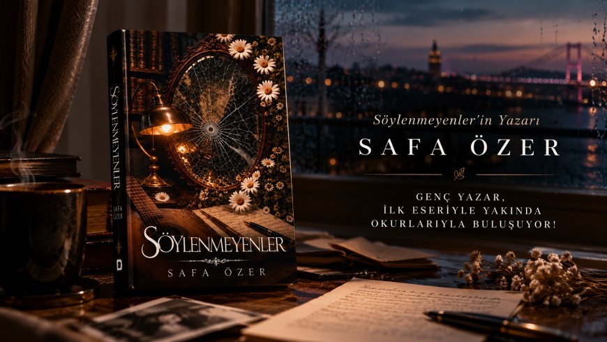 Söylenmeyenler Yazarı Safa Özer - Genç Yazar İlk Eseriyle Yakında Okuyucularıyla Buluşuyor !